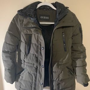 CLEARANCE!! Guess Insulated Hooded Jacket Womens Small